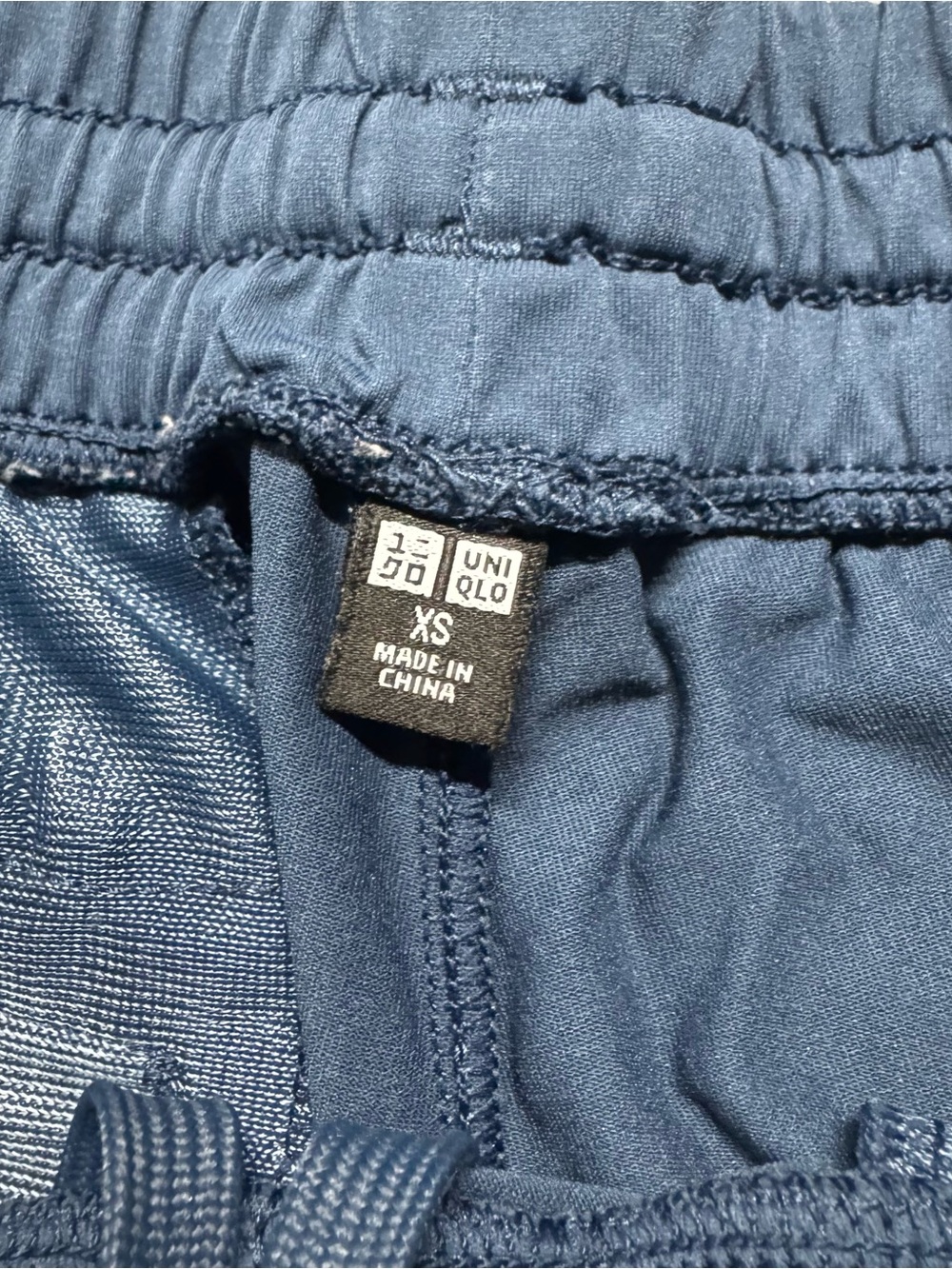 Uniqlo Blue Athletic Running Shorts XS Lightweight Activewear - Picture 5 of 7